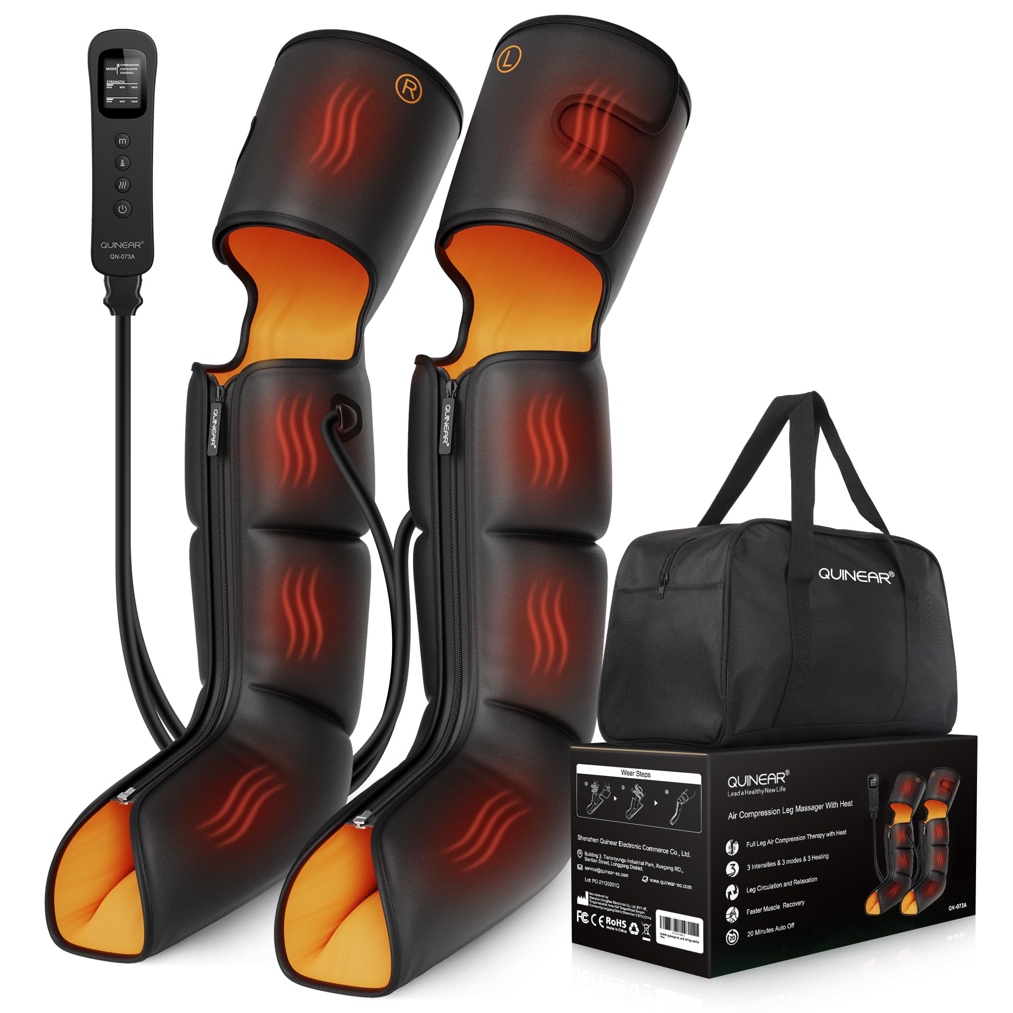 QUINEAR Full Leg Massager with Heat